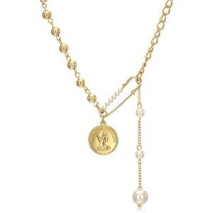 Small Gold Pearl Necklace Choker 3mm Handpicked Pearl 18K Gold Plated